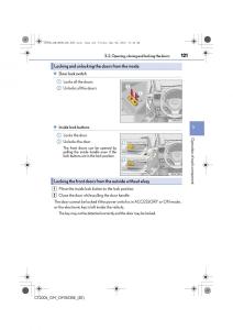 Lexus-CT200h-owners-manual page 121 min