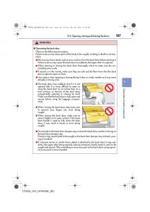 Lexus-CT200h-owners-manual page 127 min