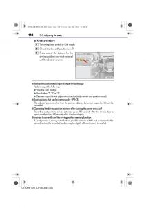 Lexus-CT200h-owners-manual page 148 min