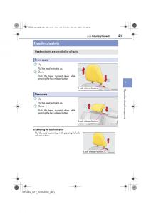 Lexus-CT200h-owners-manual page 151 min