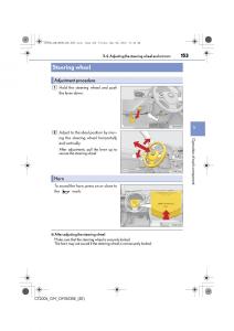 Lexus-CT200h-owners-manual page 153 min