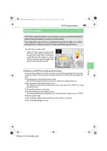 Lexus-CT200h-owners-manual page 181 min