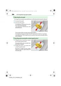 Lexus-CT200h-owners-manual page 206 min