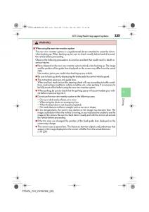 Lexus-CT200h-owners-manual page 235 min