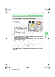 Lexus-CT200h-owners-manual page 237 min