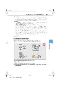 Lexus-CT200h-owners-manual page 275 min