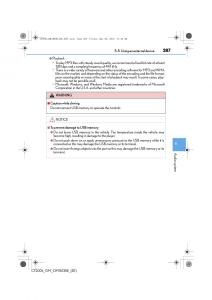 Lexus-CT200h-owners-manual page 287 min