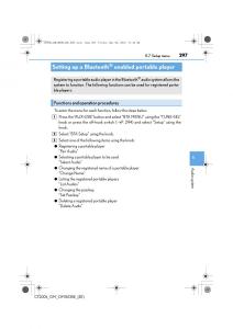 Lexus-CT200h-owners-manual page 297 min