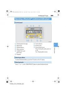 Lexus-CT200h-owners-manual page 309 min