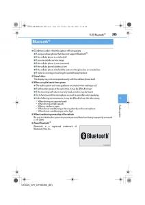 Lexus-CT200h-owners-manual page 315 min
