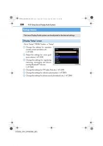 Lexus-CT200h-owners-manual page 330 min