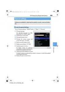 Lexus-CT200h-owners-manual page 331 min