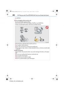 Lexus-CT200h-owners-manual page 352 min