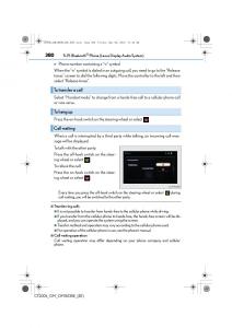 Lexus-CT200h-owners-manual page 380 min