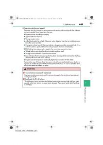 Lexus-CT200h-owners-manual page 449 min