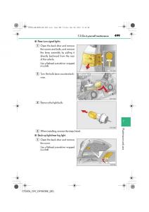 Lexus-CT200h-owners-manual page 499 min