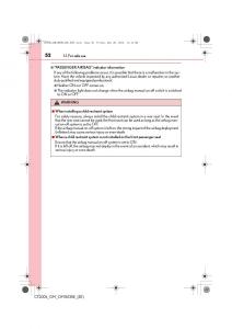 Lexus-CT200h-owners-manual page 52 min