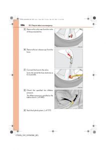 Lexus-CT200h-owners-manual page 556 min