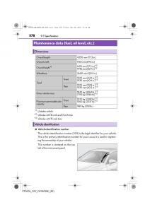 Lexus-CT200h-owners-manual page 578 min