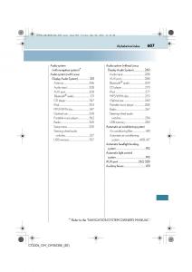 Lexus-CT200h-owners-manual page 607 min