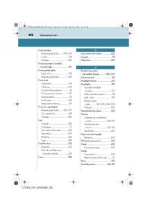 Lexus-CT200h-owners-manual page 612 min