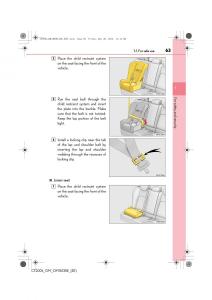 Lexus-CT200h-owners-manual page 63 min