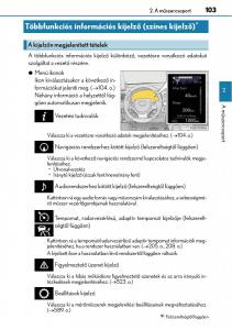 Lexus-CT200h-Kezelesi-utmutato page 103 min