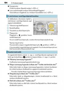 Lexus-CT200h-Kezelesi-utmutato page 104 min