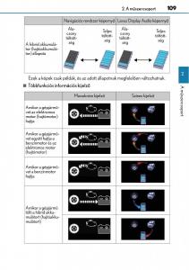 Lexus-CT200h-Kezelesi-utmutato page 109 min