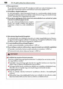 Lexus-CT200h-Kezelesi-utmutato page 120 min