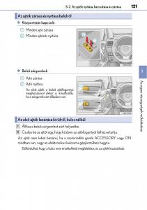 Lexus-CT200h-Kezelesi-utmutato page 121 min