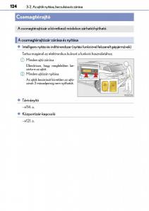 Lexus-CT200h-Kezelesi-utmutato page 124 min