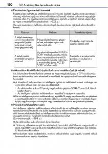 Lexus-CT200h-Kezelesi-utmutato page 130 min