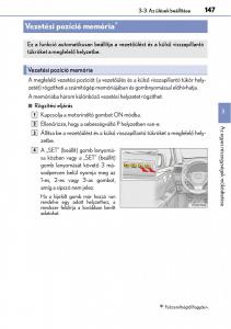 Lexus-CT200h-Kezelesi-utmutato page 147 min