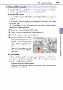 Lexus-CT200h-Kezelesi-utmutato page 149 min