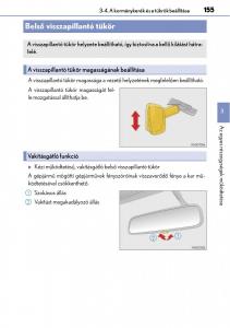 Lexus-CT200h-Kezelesi-utmutato page 155 min