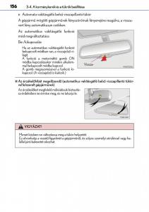 Lexus-CT200h-Kezelesi-utmutato page 156 min
