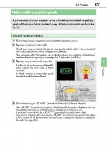 Lexus-CT200h-Kezelesi-utmutato page 177 min