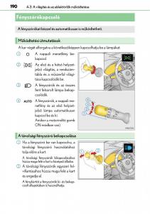 Lexus-CT200h-Kezelesi-utmutato page 190 min
