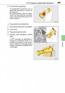 Lexus-CT200h-Kezelesi-utmutato page 197 min
