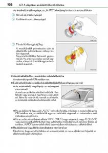 Lexus-CT200h-Kezelesi-utmutato page 198 min