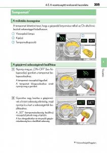 Lexus-CT200h-Kezelesi-utmutato page 205 min