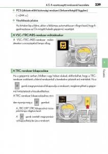 Lexus-CT200h-Kezelesi-utmutato page 239 min