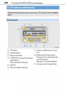 Lexus-CT200h-Kezelesi-utmutato page 270 min