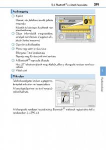 Lexus-CT200h-Kezelesi-utmutato page 291 min