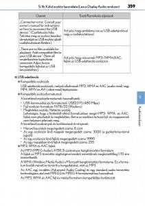 Lexus-CT200h-Kezelesi-utmutato page 359 min