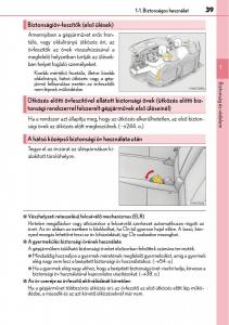 Lexus-CT200h-Kezelesi-utmutato page 39 min