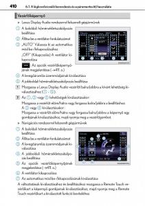 Lexus-CT200h-Kezelesi-utmutato page 410 min