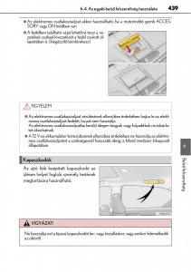 Lexus-CT200h-Kezelesi-utmutato page 439 min