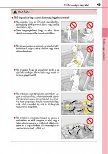 Lexus-CT200h-Kezelesi-utmutato page 45 min